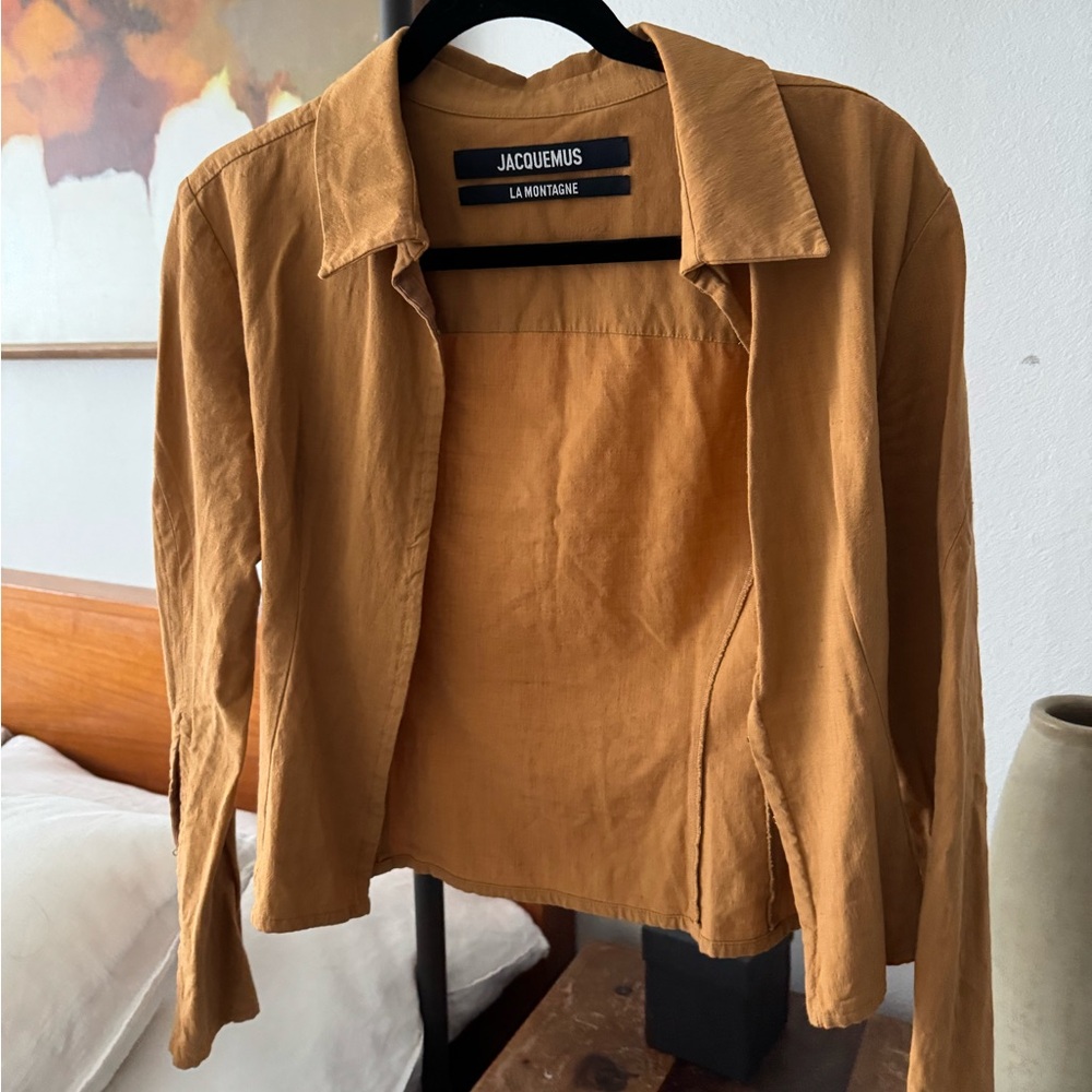 Jacquemus La Montagne Hook & Eye Closure tailored Jacket